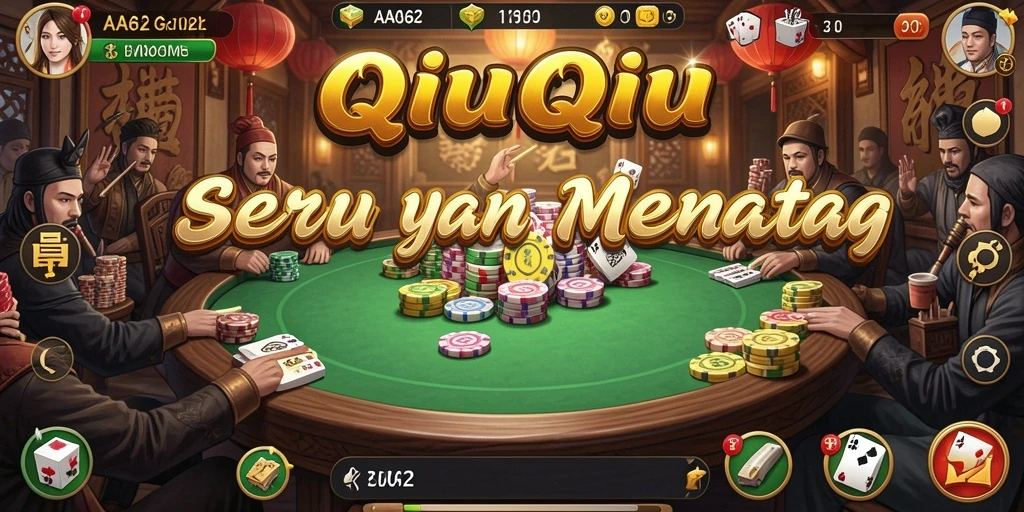 Screenshot gameplay QiuQiu yang seru dan menantang.