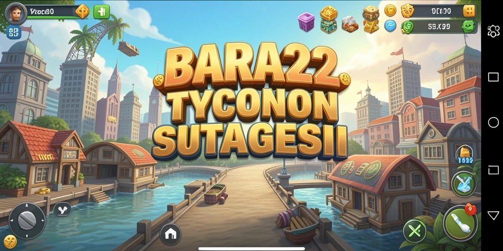 Tampilan gameplay BARA22 yang penuh tantangan dan strategi.